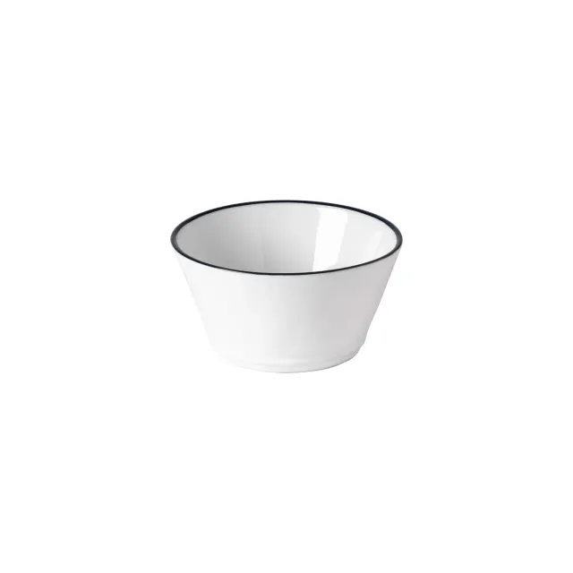 Costa Nova Beja suppe cerealskål hvid blå blank