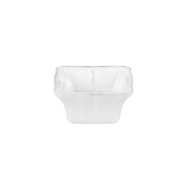 Costa Nova Alentejo Square Bowl skål hvid blank