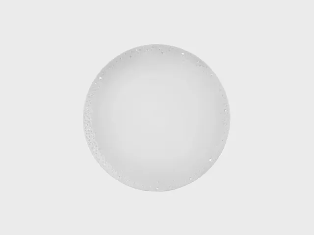 Nymphenburg Hvide Koral tallerken 21 cm hvid