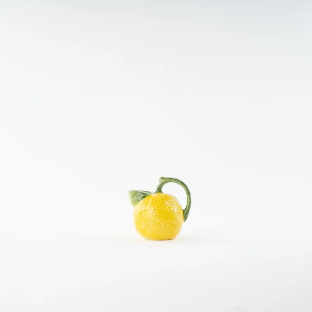 Les Ottomans FRM03 mælkekande 10 cm citron håndmalet