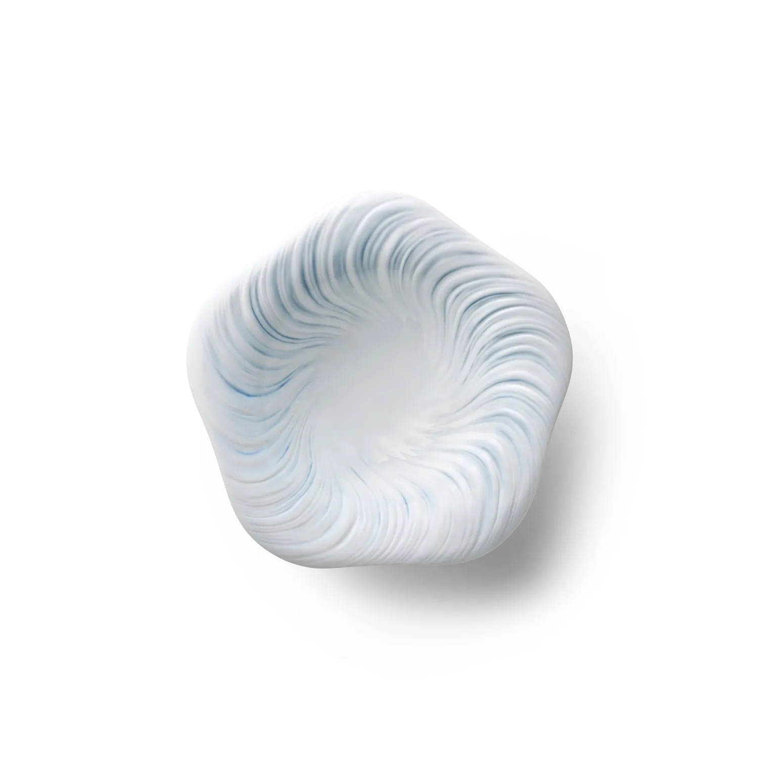 Kgl. Porcelæn Triton dyb tallerken Ocean 20,5 cm håndlavet