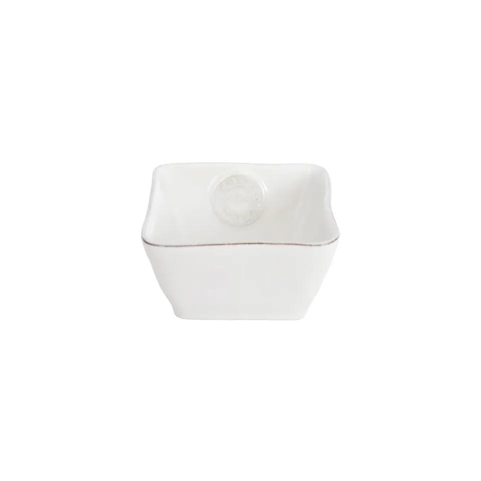 Costa Nova Square Bowl Nova skål hvid blank
