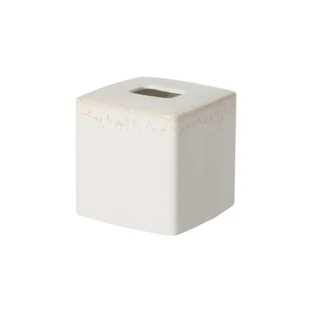 Costa Nova Taormina tissueholder hvid blank reaktiv