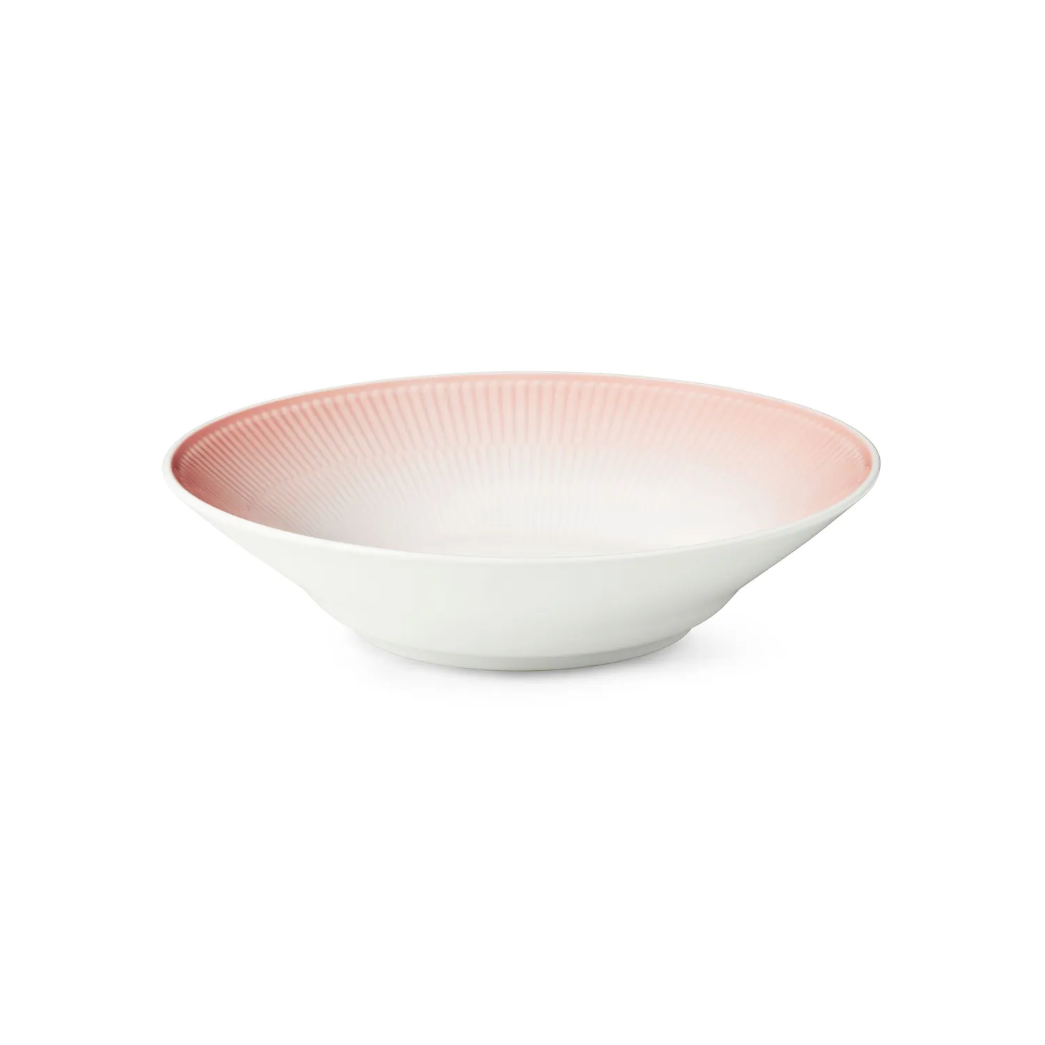 Kgl. Porcelæn Iris dyb tallerken koral 24 cm