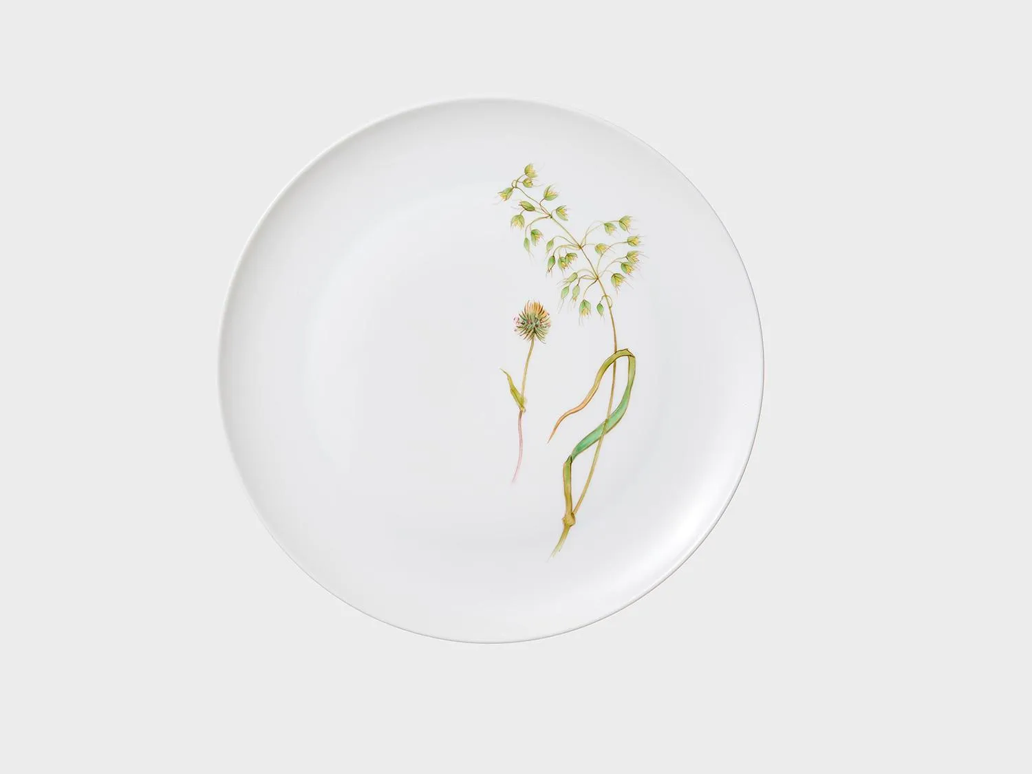 Nymphenburg Lotos Sommergräser coupe tallerken 21 cm