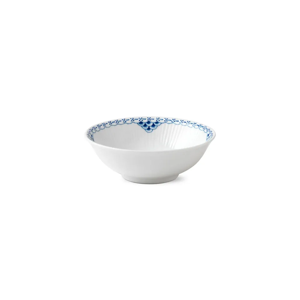 Kgl. Porcelæn Prinsesse skål 35 cl med blondekant