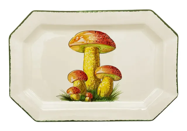 Les Ottomans Funghi MUT04 fad håndmalet svamp