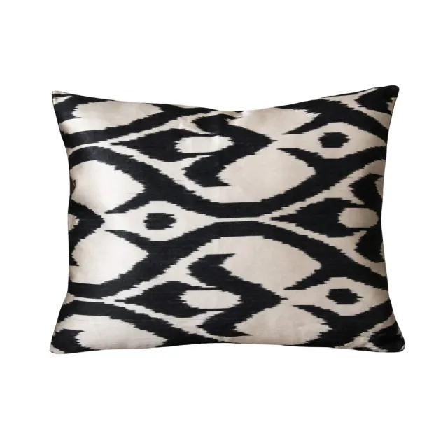 Les Ottomans Ikat S197 pudebetræk silke