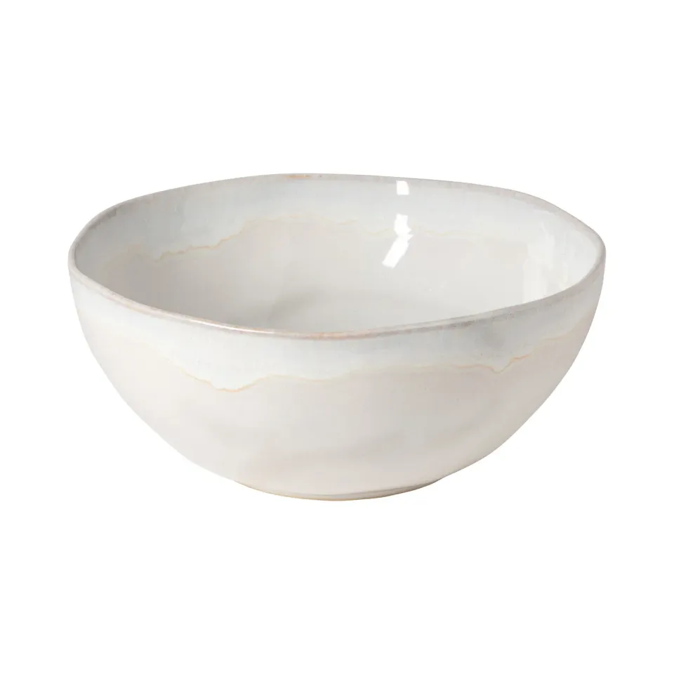 Costa Nova Brisa Large Serving Bowl serveringsskål salt hvid