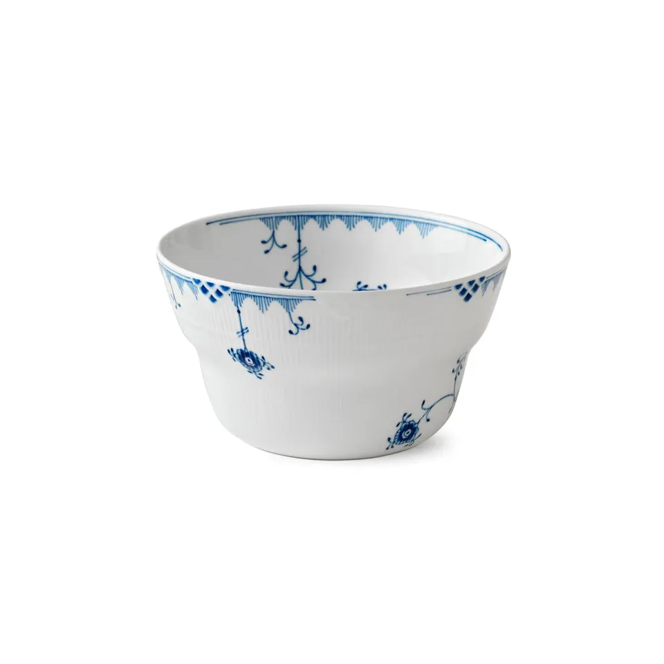 Kgl. Porcelæn Blå Elements skål 160 cl håndmalet