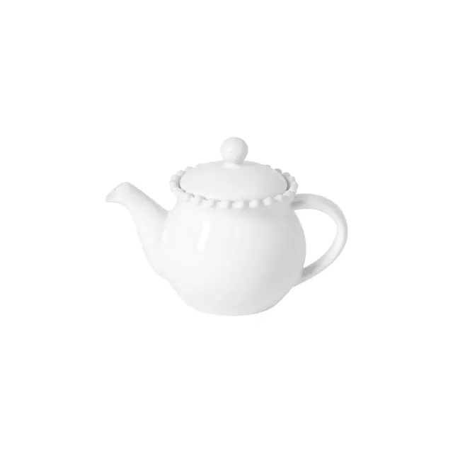 Costa Nova Pearl tekande med infuser hvid stentøj