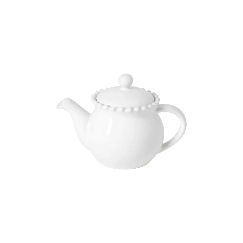 Costa Nova Pearl tekande med infuser hvid stentøj
