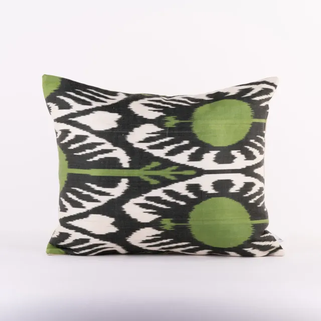 Les Ottomans Ikat S227 pudebetræk silke