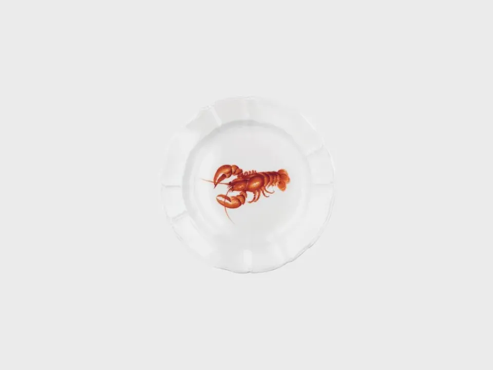 Nymphenburg Rokoko Mare Nostrum tallerken 16 cm