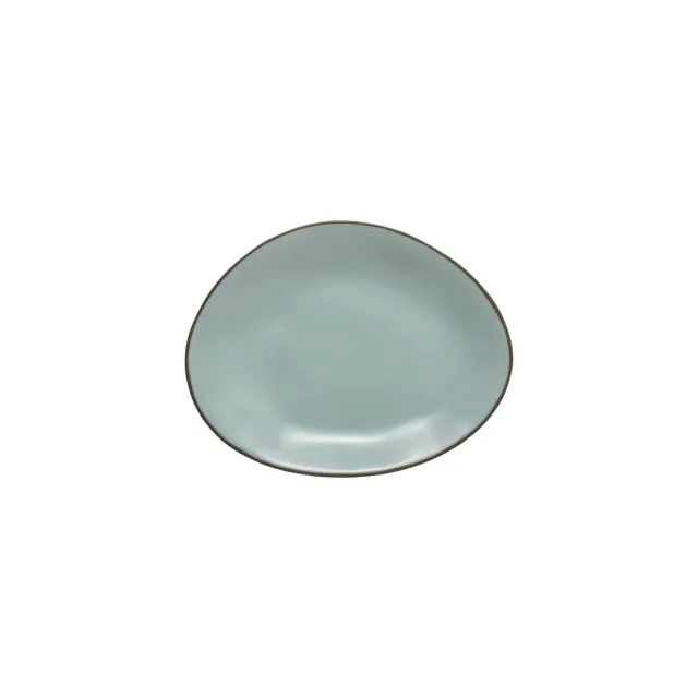 Costa Nova Stacked Organic oval tallerken sky blue mat
