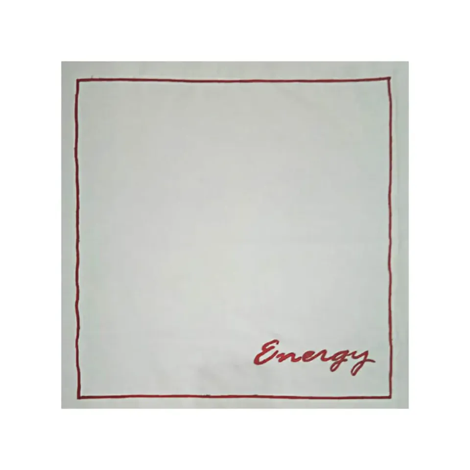 Les Ottomans Energy servietter broderet bomuld 2 stk