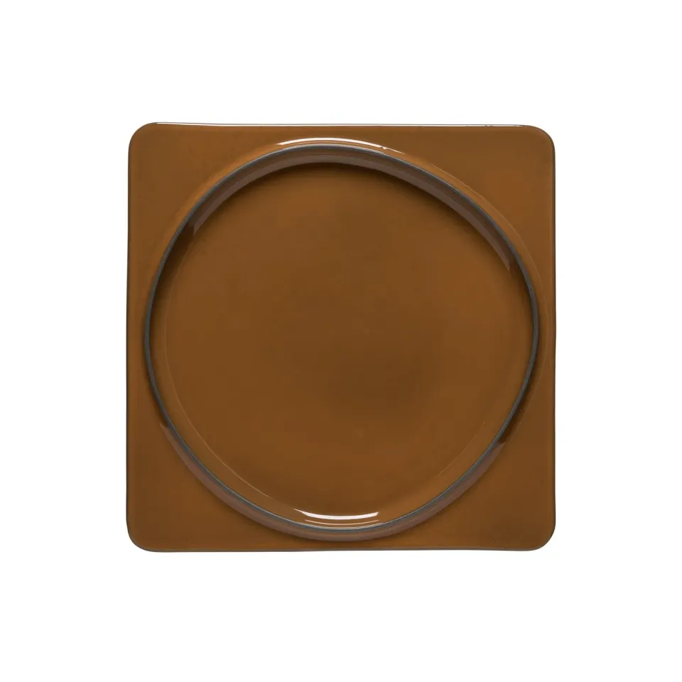 Costa Nova Ambar fad firkantet dark caramel stentøj