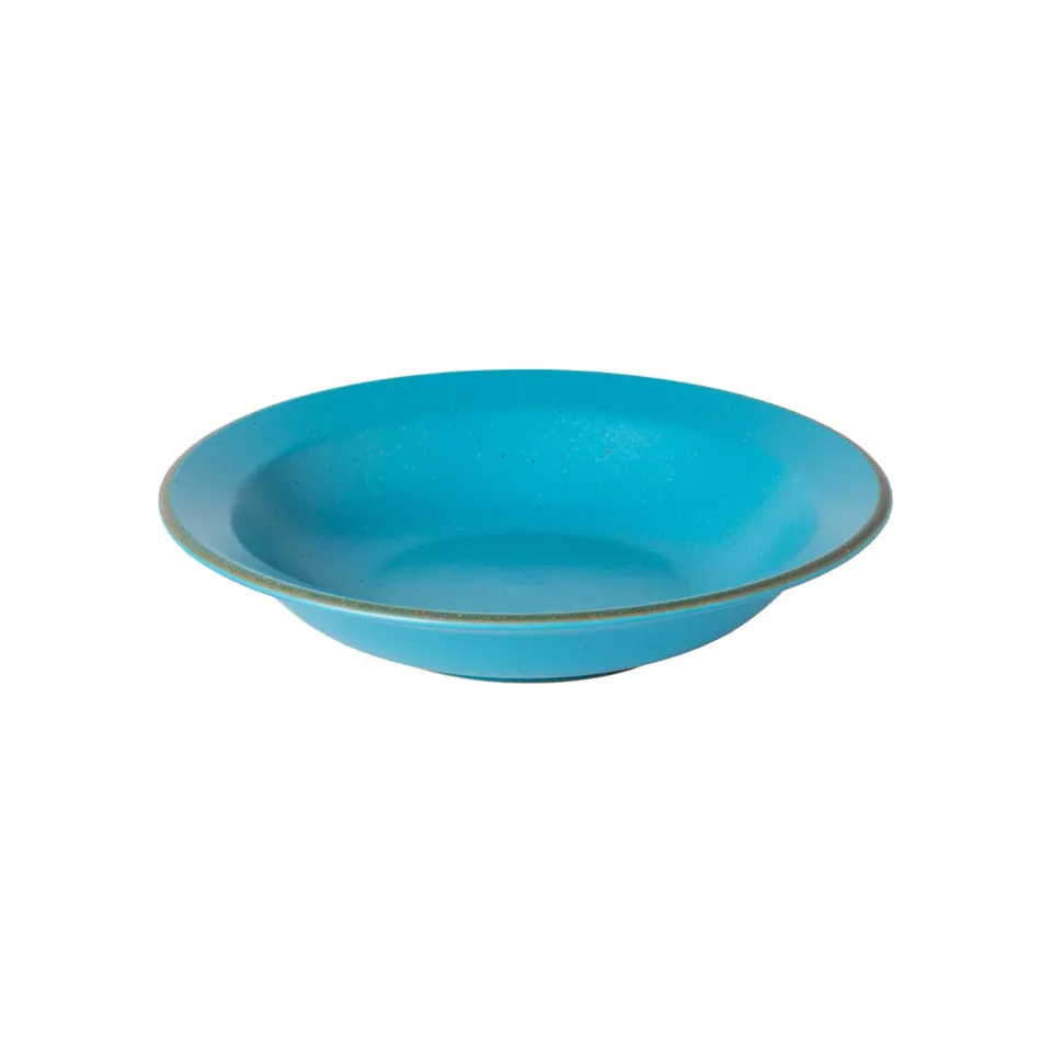 Costa Nova Positano pastatallerken cyan blue mat