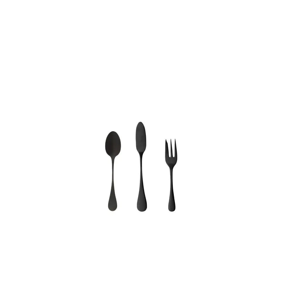 Costa Nova Antigo Appetizer Set bestiksæt 3 dele sort