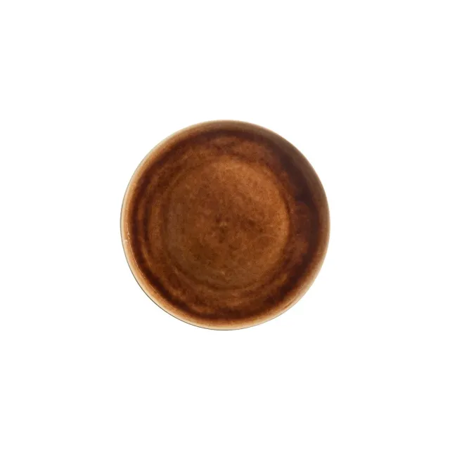 Costa Nova Riviera salat/desserttallerken Terra Brown mat yderside