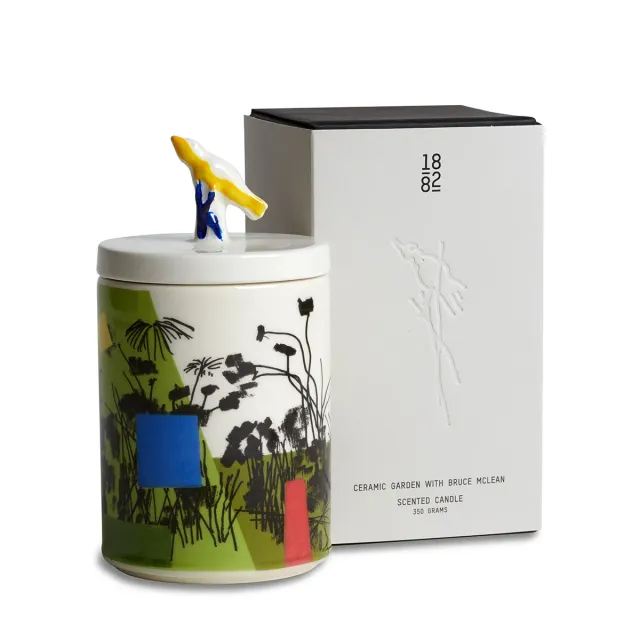 1882-Ltd Garden Candle havelys Bruce McLean stentøj