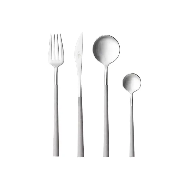 Costa Nova Mito bestiksæt 24 dele cloud grey