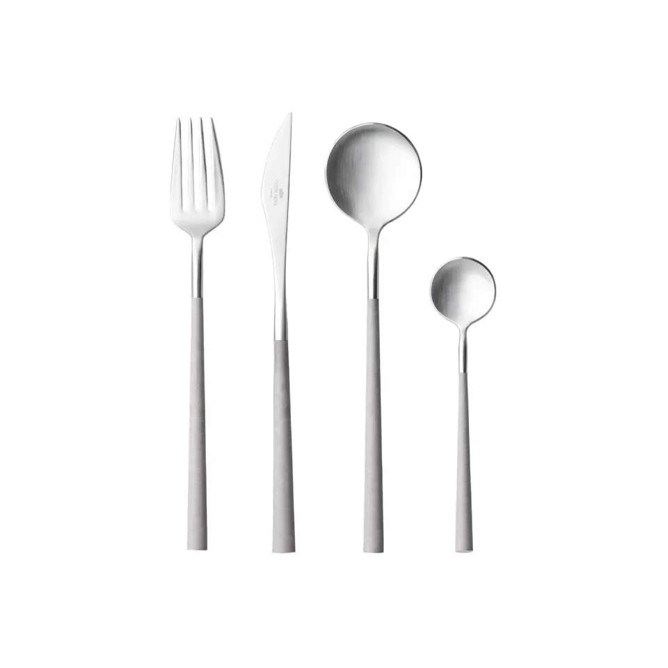Costa Nova Mito bestiksæt 24 dele cloud grey