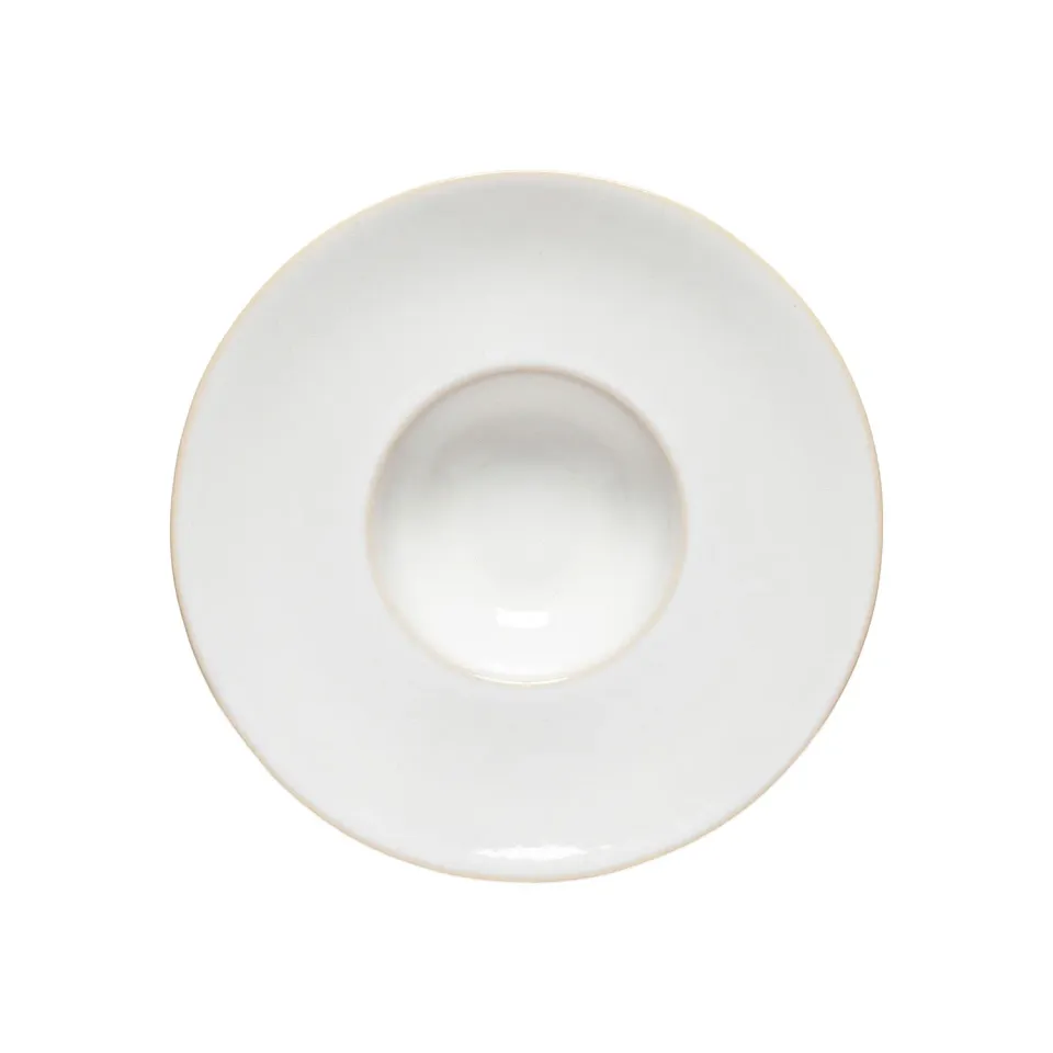 Costa Nova Roda pastatallerken Branca White bred kant