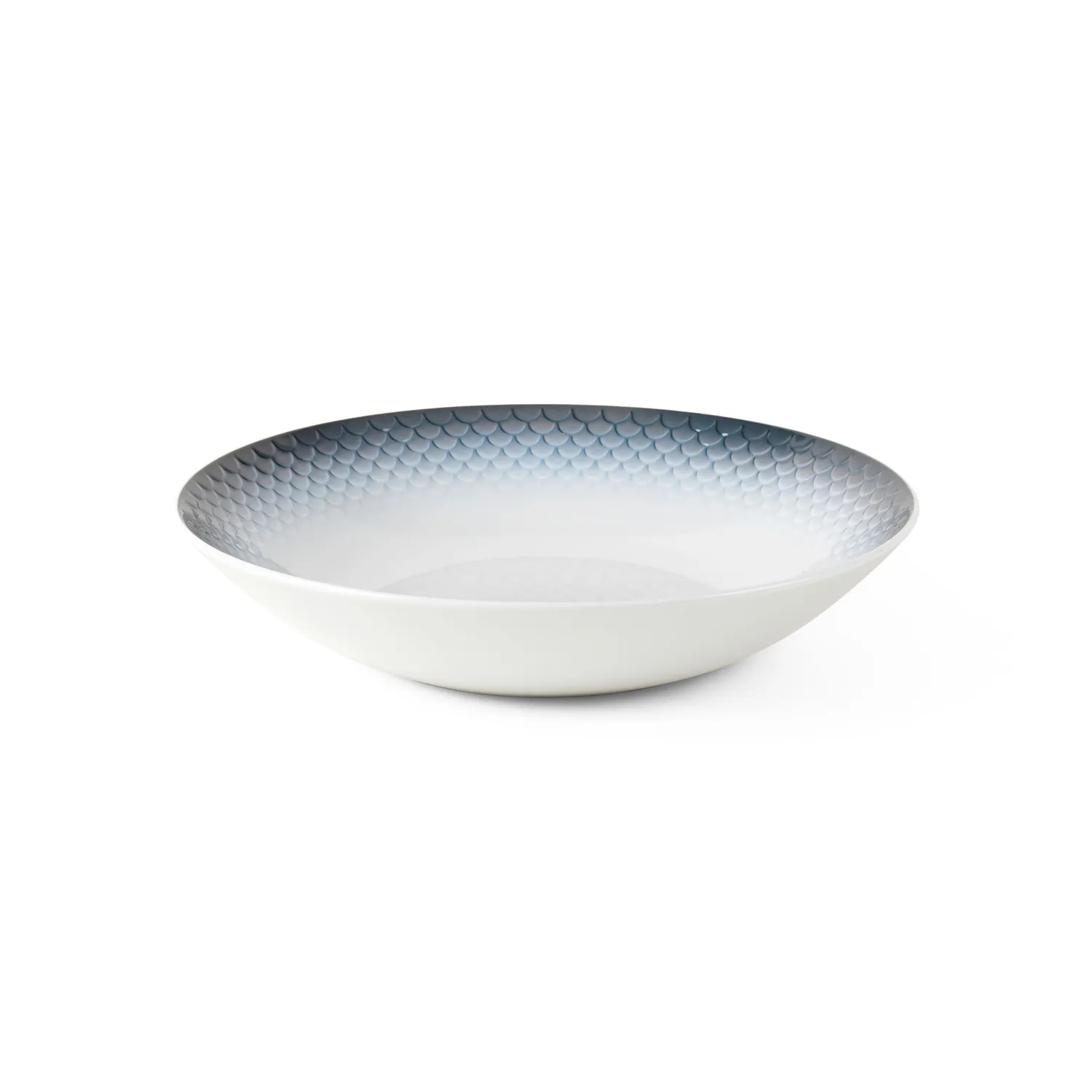 Kgl. Porcelæn HAV dyb tallerken 23 cm blå