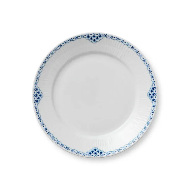 Kgl. Porcelæn Prinsesse tallerken 22 cm håndmalet