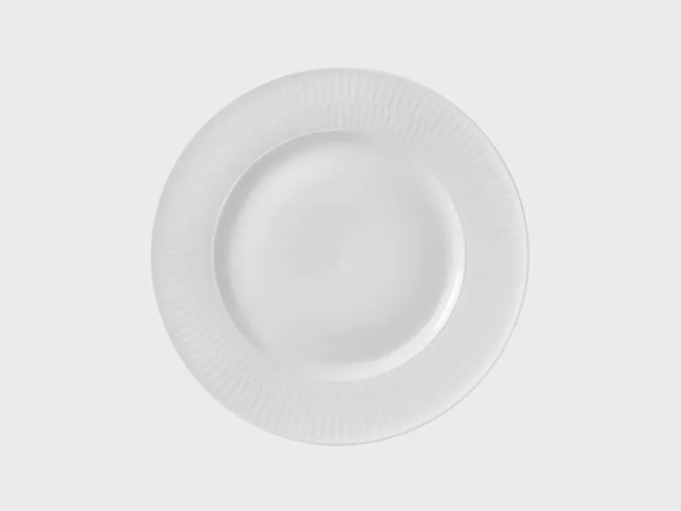 Nymphenburg Orion tallerken 27 cm mat biskuitporcelæn