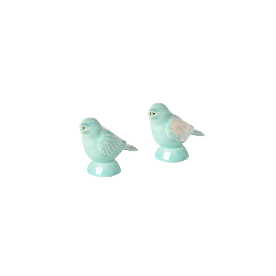 Costa Nova Taormina salt- og pebersæt aqua blue stentøj