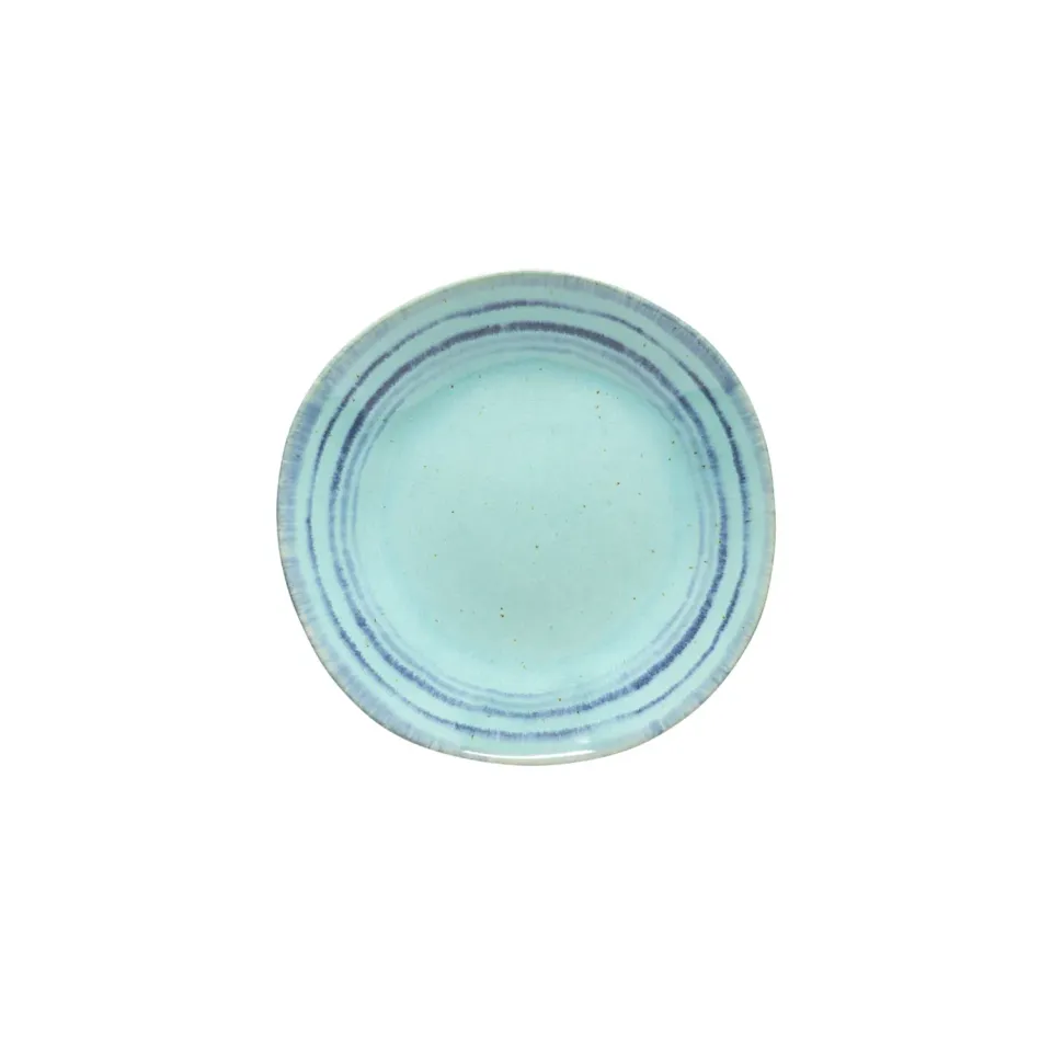 Costa Nova Nantucket desserttallerken Aqua Blue stentøj