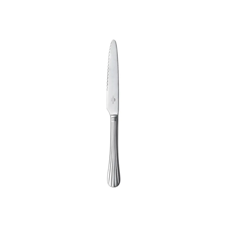 Costa Nova Douro steakkniv vintage børstet sølv