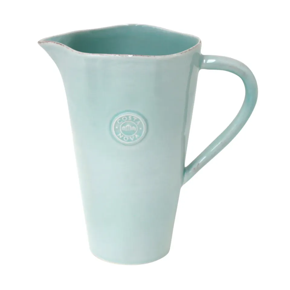 Costa Nova Nova kande turquoise blank glasur stentøj