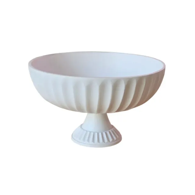 Les Ottomans opsats hvid aluminium