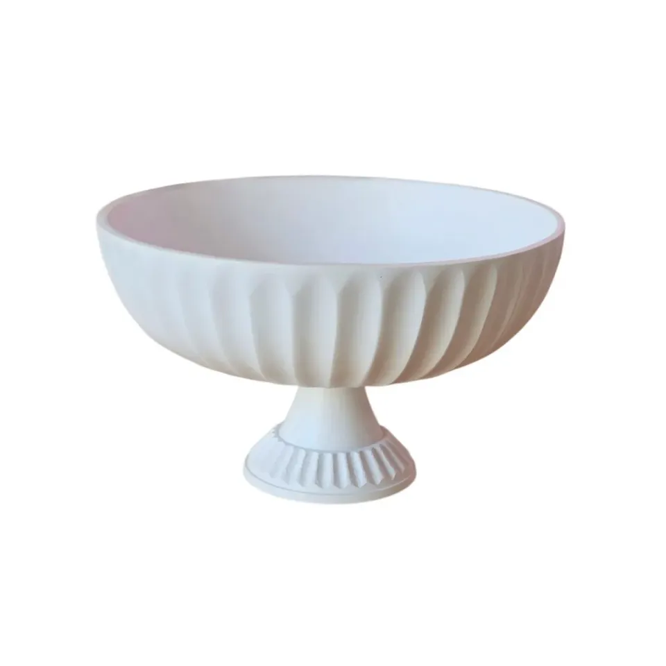 Les Ottomans opsats hvid aluminium