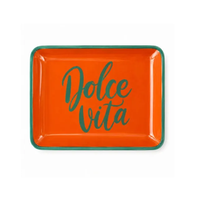 Les Ottomans Bella Italia IVP20 nøgleskål Dolce Vita håndmalet