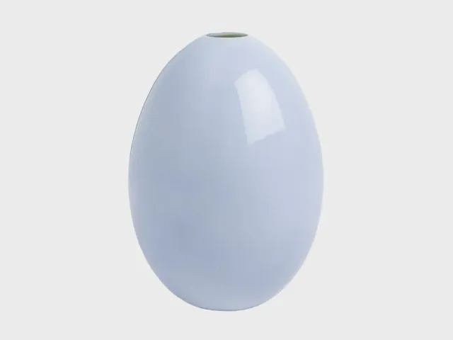 Nymphenburg Eivase Flieder vase L hvid porcelæn