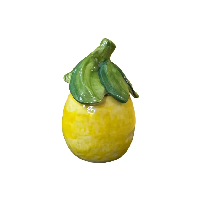 Les Ottomans Limone LMNS01 sukkerdåse keramik citron