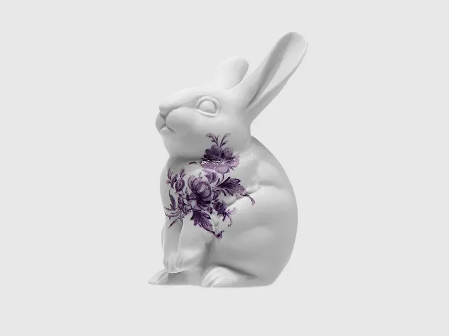 Nymphenburg Häschen Fritz harefigur bemalet 7 cm