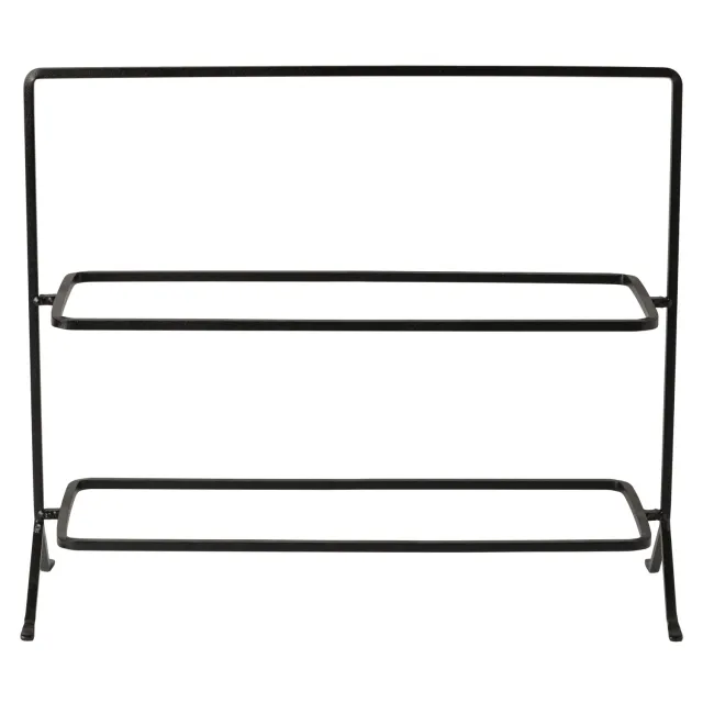 Costa Nova Lagoa O30596 etagere 2-etager sort metal