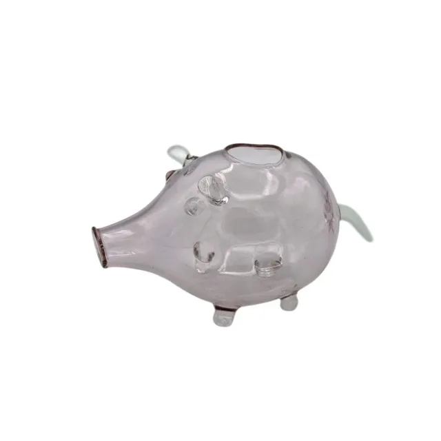 Les Ottomans Maiale glas figur formet gris
