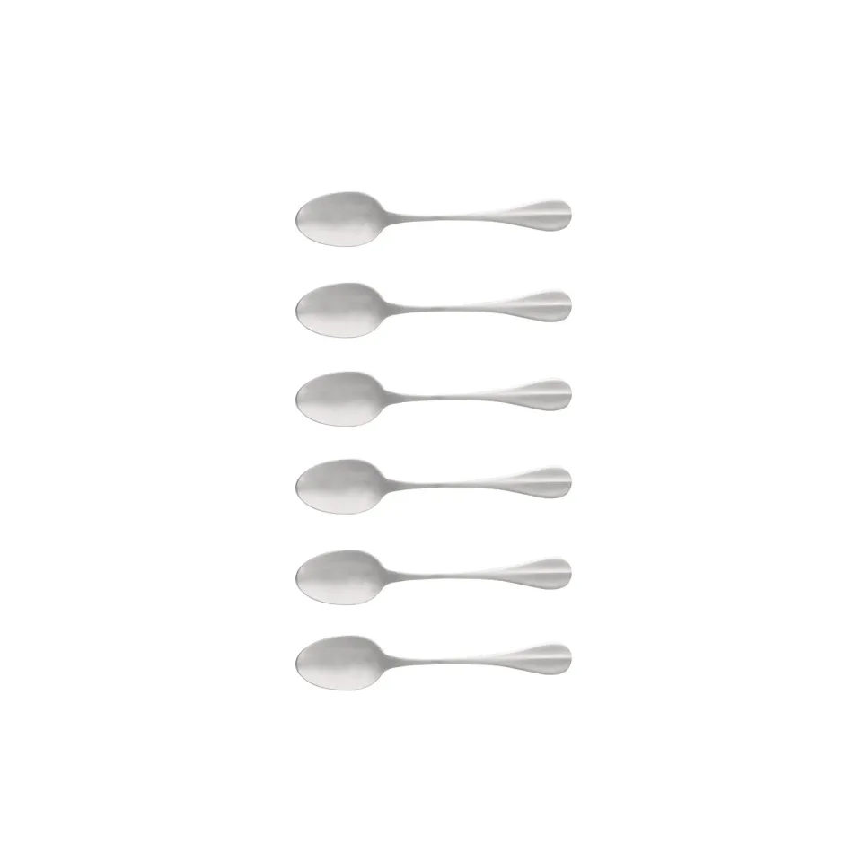 Costa Nova Nau kaffeskeer 6 stk Brushed Silver
