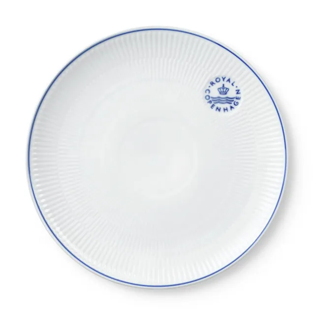 Royal Copenhagen Blueline tallerken coupe 27 cm blå