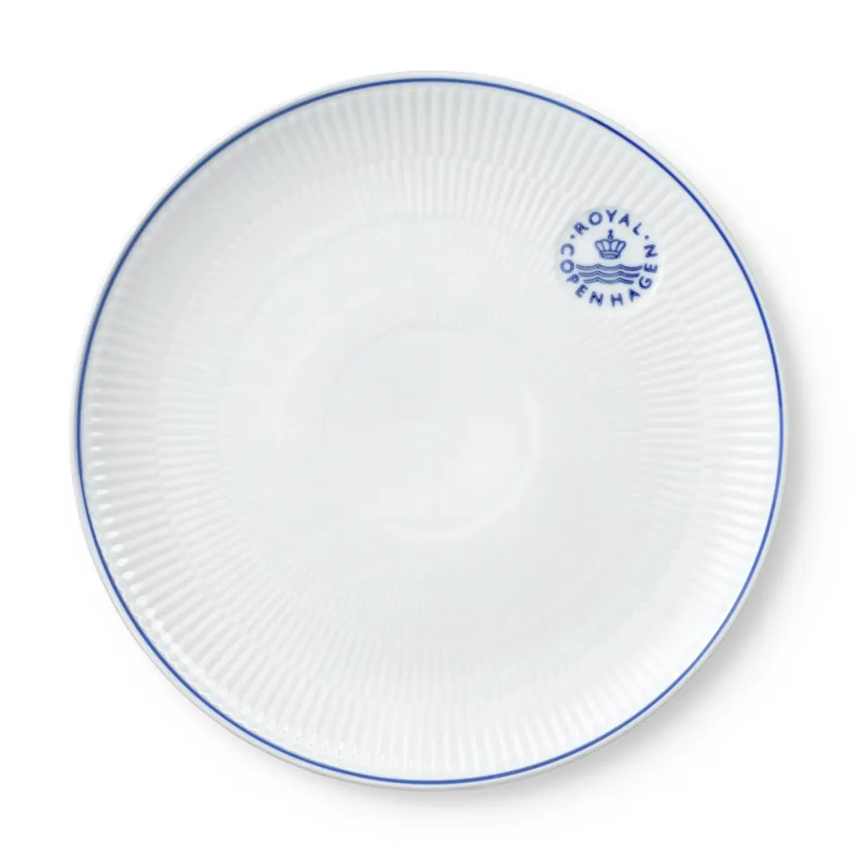 Royal Copenhagen Blueline tallerken coupe 27 cm blå