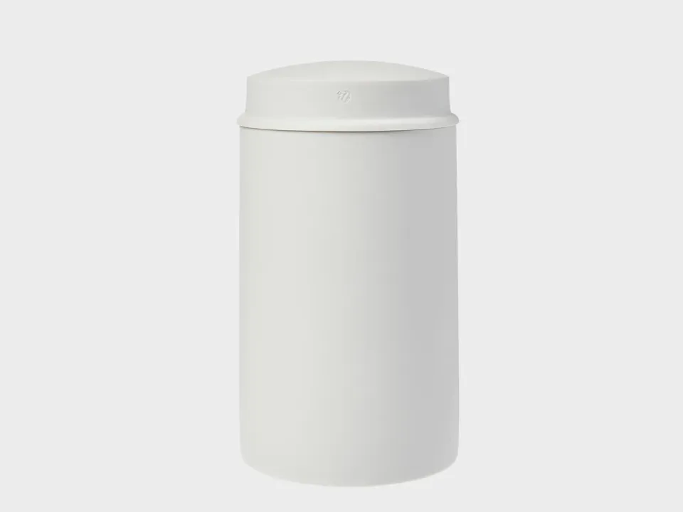 Nymphenburg Apothekerdose krukke med låg hvid Gr. 5