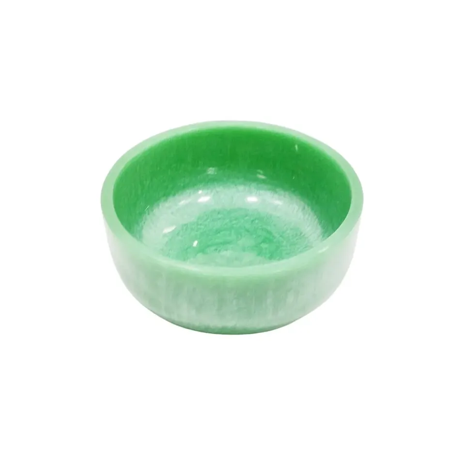 Les Ottomans Resina Verde GRE03 skål grøn resin
