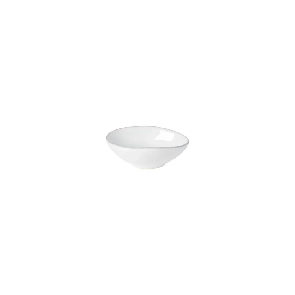 Costa Nova Livia oval skål White blank glasur