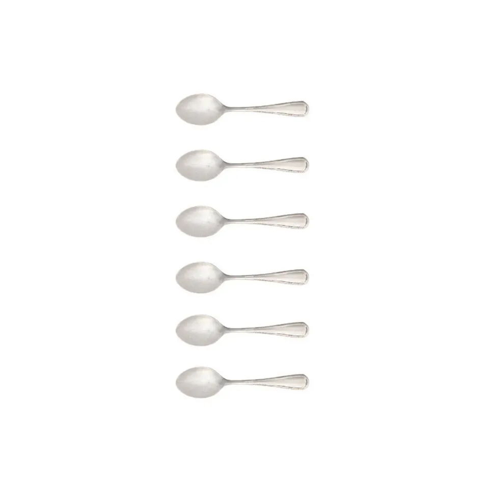 Costa Nova Ancestral kaffeskeer 6 stk vintage sølv